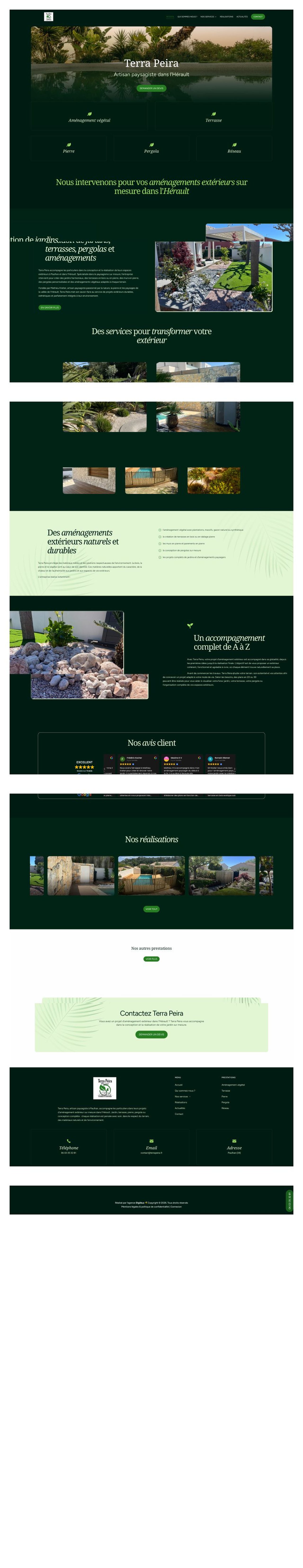 Aperçu du site Terrapeira